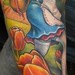 tattoo galleries/ - Zombie Dutch pin up girl tattoo